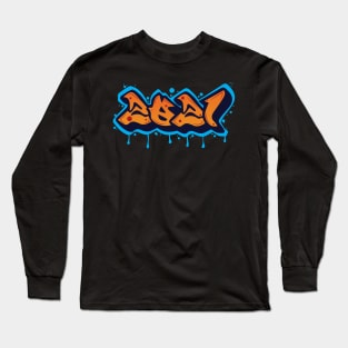 Cool 2021 Graffiti text Long Sleeve T-Shirt